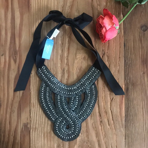 Simply Vera Vera Wang Jewelry - Simply Vera by Vera Wang Bib Nexklace tie back